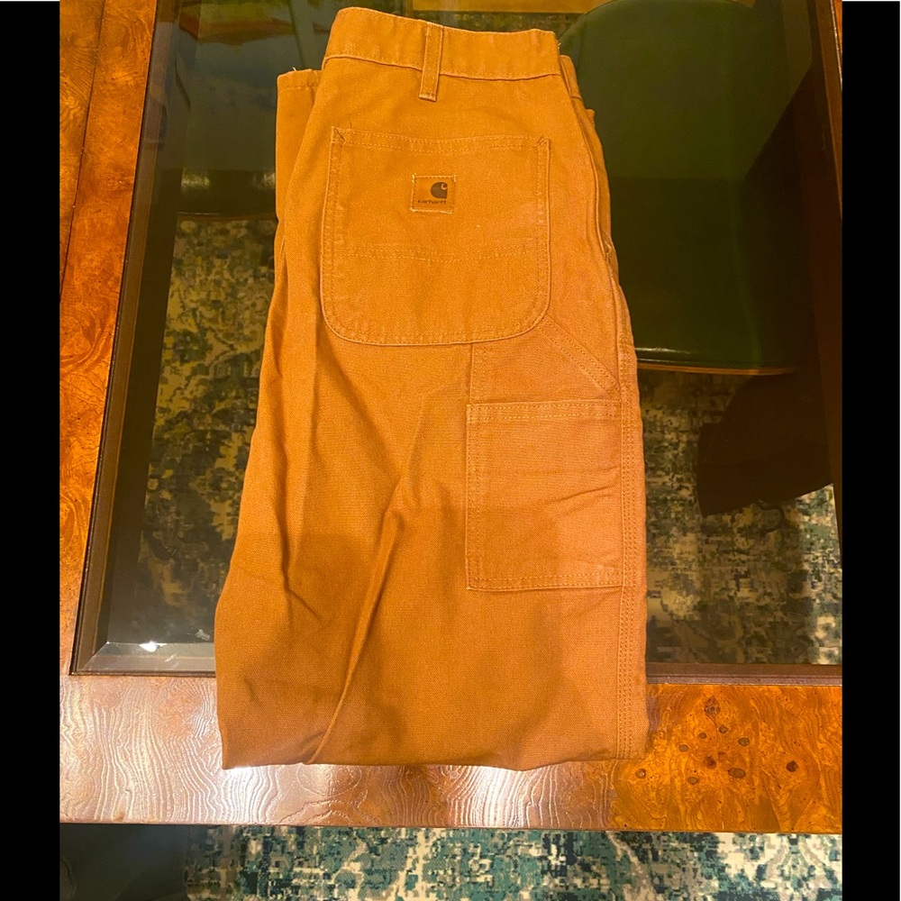 Carhartt Washed Duck Work Pants for Men